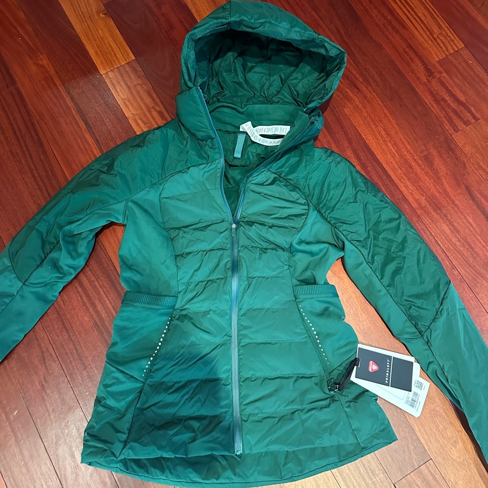 Women's Green Hooded Jacket